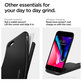 Custodia Liquid Air per iPhone 7, 8, SE 2020, SE 2022, Black, Spigen