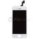 Schermo per iPhone 5S, SE, White, Vetro touch con cornice