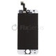 Schermo per iPhone 5S, SE, White, Vetro touch con cornice
