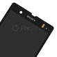 Schermo LCD per Sony Xperia Z L36H, Vetro touch senza cornice, C6603