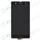 Schermo LCD per Sony Xperia Z L36H, Vetro touch senza cornice, C6603