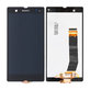 Schermo LCD per Sony Xperia Z L36H, Vetro touch senza cornice, C6603