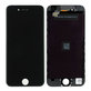 Schermo per iPhone 6, Black, Vetro touch con cornice, Refurbished