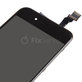 Schermo per iPhone 6, Black, Vetro touch con cornice