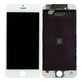 Schermo per iPhone 6, White, Vetro touch con cornice