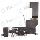 Connettore di ricarica + connettore jack + microfono + cavo flex per Apple iPhone 5S, Black
