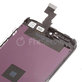 Schermo per iPhone 5C, Black, Vetro touch con cornice
