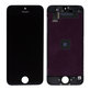 Schermo per iPhone 5C, Black, Vetro touch con cornice