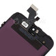 Schermo per iPhone 5, Black, Vetro touch con cornice