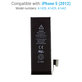 Batteria per iPhone 5, 1440mAh