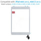 Vetro touch per iPad Mini, Mini 2, White