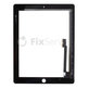 Vetro touch per iPad 3, iPad 4, Black