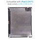 Schermo LCD per Apple iPad 2