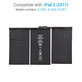 Batteria per iPad 2, 6500mAh