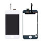 Schermo LCD per iPod Touch (4th Gen), White, Vetro touch con cornice