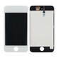 Schermo LCD per iPod Touch (4th Gen), White, Vetro touch con cornice