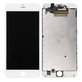 Schermo per iPhone 6S Plus, White, Vetro touch con cornice
