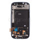 Schermo OLED per Samsung S3 i9300, Pebble Blue, Vetro touch con cornice