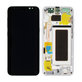 Schermo per Samsung S8 G950F, Arctic Silver, Vetro touch con cornice, GH97-20457B, GH97-20473B, GH97-20458B, GH97-20629B, Genuine Service Pack