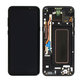 Schermo per Samsung S8 Plus G955F, Midnight Black, Vetro touch con cornice, GH97-20470A, GH97-20564A, GH97-20565A, Genuine Service Pack