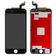 Schermo per iPhone 6S, Black, Vetro touch con cornice, Refurbished