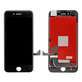 Schermo per iPhone 7, Black, Vetro touch con cornice, Refurbished