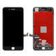Schermo per iPhone 7 Plus, Black, Vetro touch con cornice