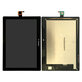 Schermo LCD per Lenovo TAB 2 A10-30 TB2-X30F, Black, Vetro touch senza cornice