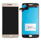 Schermo LCD per MotGoldla Moto G5 Plus, Gold, Vetro touch senza cornice