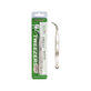 Pinzetta metallica professionale con punta curva 120 mm, Vetus ST-15