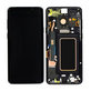 Schermo per Samsung S9 Plus G965F, G965FD, Midnight Black, Vetro touch con cornice, GH97-21691A, GH97-21722A, GH97-21692A, Genuine Service Pack