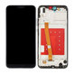 Schermo per Huawei P20 Lite, Black, Vetro touch con cornice