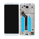Schermo per Xiaomi Redmi 5 Plus (Redmi Note 5), White, Vetro touch con cornice