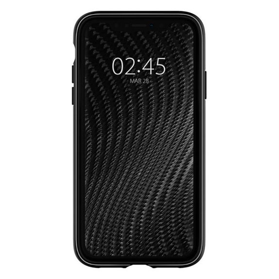Custodia Rugged Armor per iPhone XR, Black, Spigen