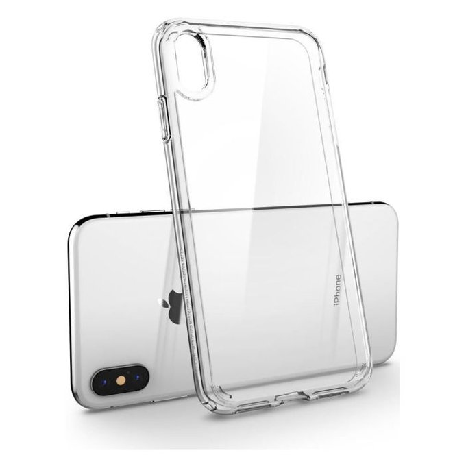 Custodia Ultra Hybrid per iPhone X, XS, Transparent, Spigen