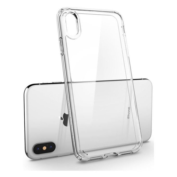 Custodia Ultra Hybrid per iPhone XS Max, Transparent, Spigen
