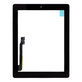 Vetro touch con pulsante Home per iPad 3, iPad 4, Black