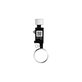 Tasto Home JCID 6ª Gen per iPhone 7, 7 Plus, 8, 8 Plus, SE 2020, SE 2022, Silver
