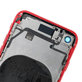Scocca posteriore con piccoli componenti per iPhone 8, Red