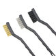 Kit di spazzole antistatiche ESD per la pulizia dei connettori 3pcs