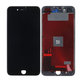 Schermo In-Cell per iPhone 7 Plus, Black, Vetro touch con cornice, FixPremium