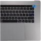 Top case con tastiera US, microfono, trackpad e altoparlanti per MacBook Pro 15" A1707 (Late 2016 - Mid 2017), Space Gray