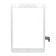 Vetro touch con pulsante Home per iPad Air, iPad (5th Gen 2017), White