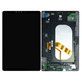 Schermo per Samsung Galaxy Tab S4 10.5" T830, T835, Black, Vetro touch con cornice, GH97-22199A, Genuine Service Pack