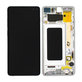 Schermo per Samsung S10 Plus G975F, Prism White, Vetro touch con cornice, GH82-18849B, GH82-18834G, GH82-18849G, GH82-18834B, Genuine Service Pack