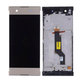 Schermo per Sony Xperia XA1 G3121, Gold, Vetro touch con cornice