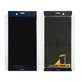 Schermo LCD per Sony Xperia XZ F8331, Blue, Vetro touch senza cornice