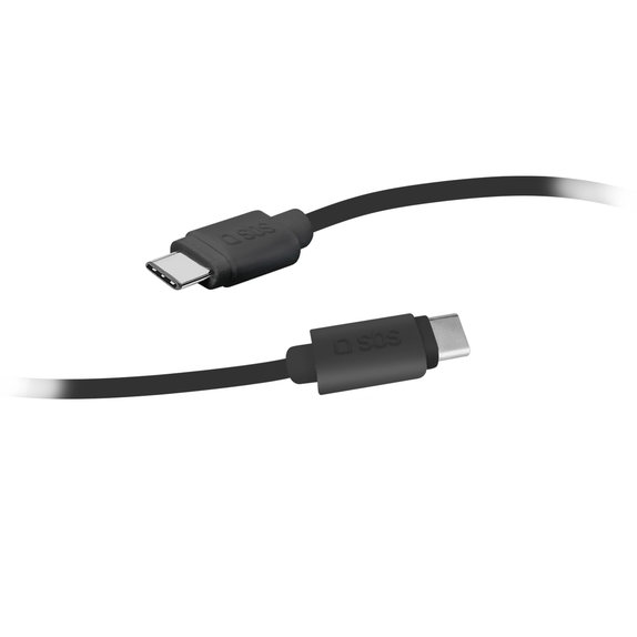 Cavo da USB-C a USB-C 1,5 m, Black, SBS