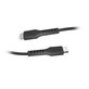 Cavo da Lightning a USB-C 1 m, Black, SBS