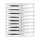 Set di pinzette antistatiche ESD in acciaio inox 9 in 1